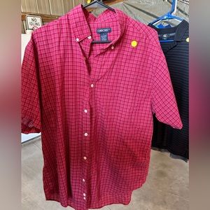 Men’s short sleeve button up
